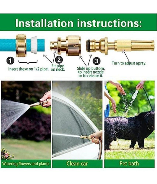 TISYAA Gardening Water Sprinkler ( Pack of 1 ) - Gold