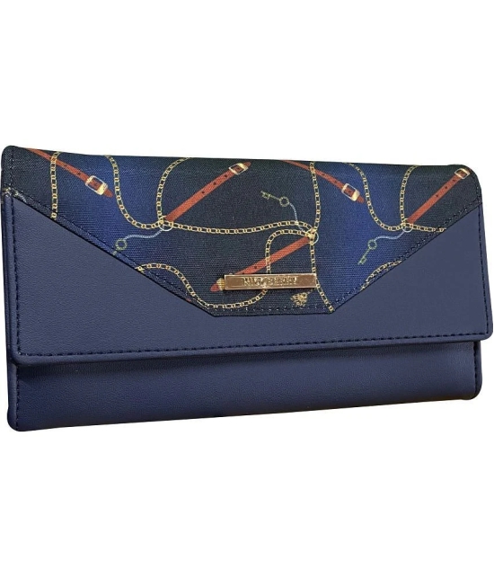 Nicoberry - Blue Faux Leather Handheld - Blue