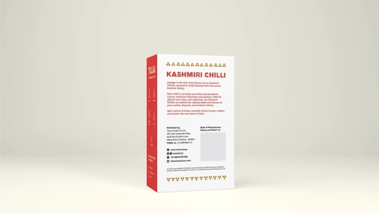 Kashmiri Chilli Whole-50g to 500g / 300g