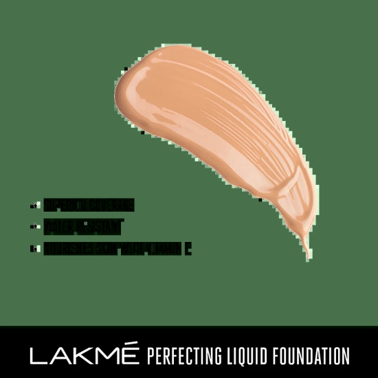 Lakme Perfecting Liquid Foundation, 27 Ml Marble