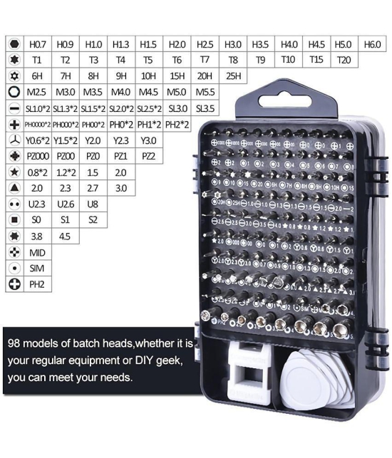 BD 115 Pcs Screwdriver Set