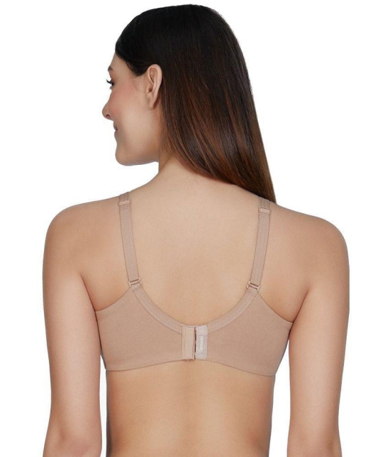 Amante Cotton T-Shirt Bra - Beige Single - 38C