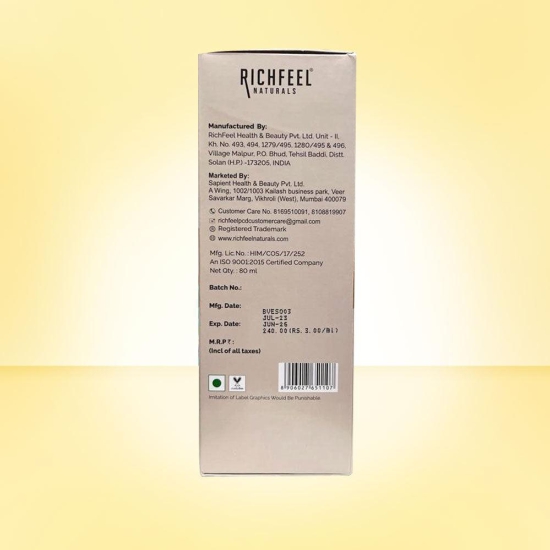 Richfeel Vitamin E Skin Oil 80 ml