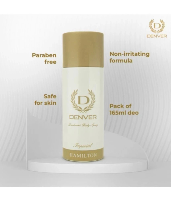 Denver Imperial Deodorant Spray for Men 165 ml ( Pack of 1 )