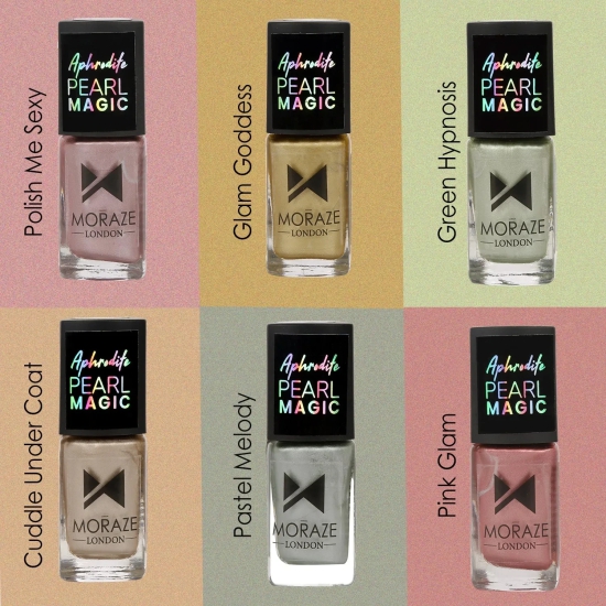 Aphrodite Pearl magic Nail paints - 8.5ml BM-Pink Glam