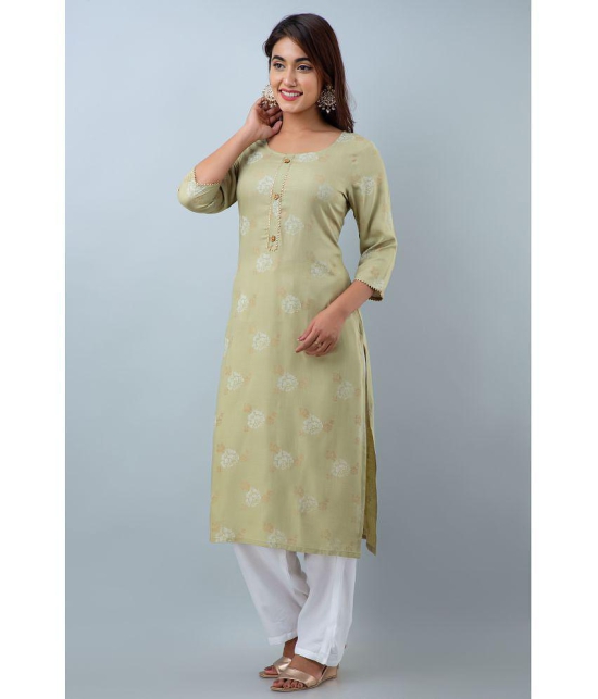 Doriya - Green Straight Rayon Women's Stitched Salwar Suit ( Pack of 1 ) - None