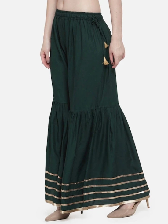 Flared Regular Ethnic Sharara