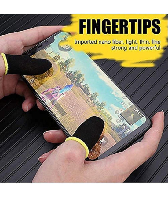 gaming finger sleaves - Black