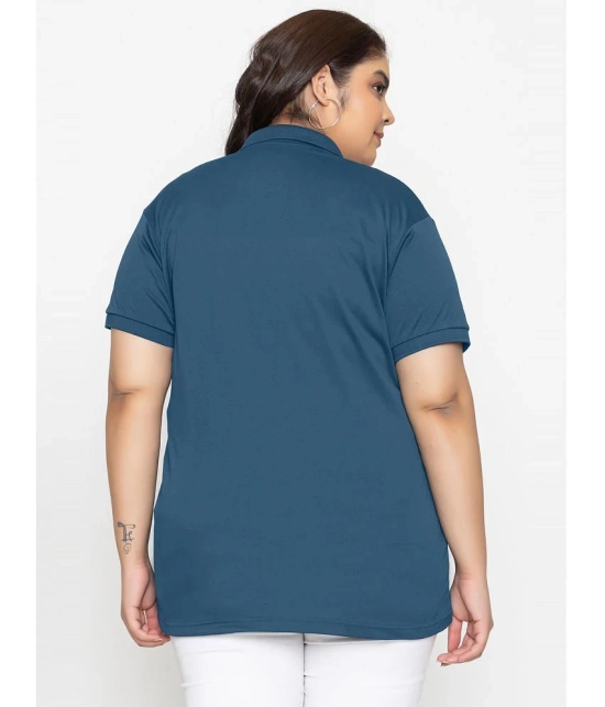 YHA - Teal Cotton Blend Regular Fit Womens T-Shirt ( Pack of 2 ) - None