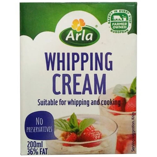 Arla Whipping Cream, 200 Ml