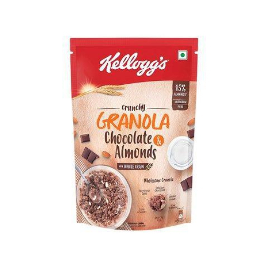 Kelloggs Crunchy Granola Chocolate  Almonds Cereal