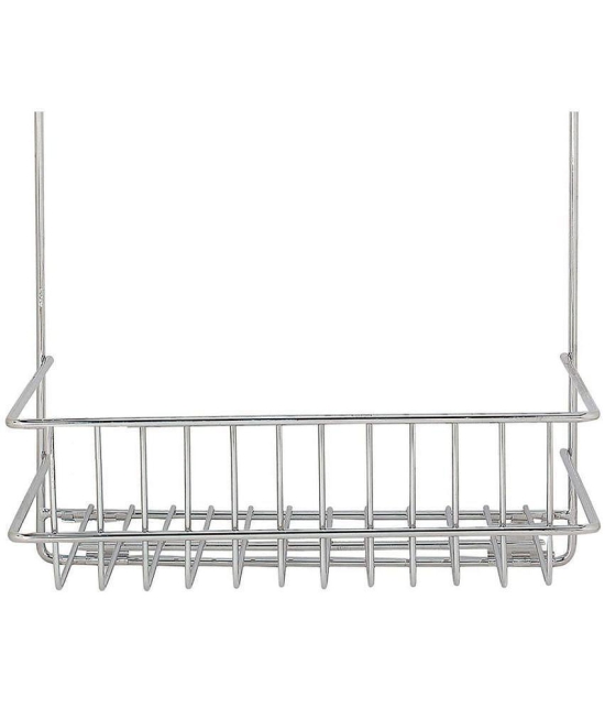 VARKAUS Silver Stainless Steel Wall mount Stand ( Pack of 1 ) - Silver