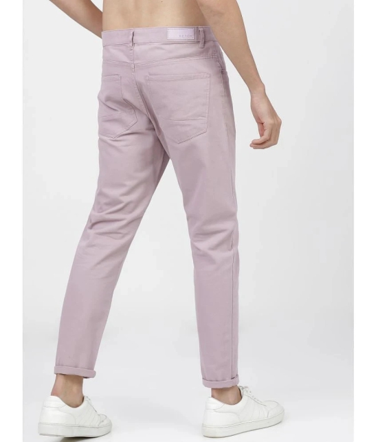 Ketch Tapered Flat Mens Chinos - Pink ( Pack of 1 ) - None