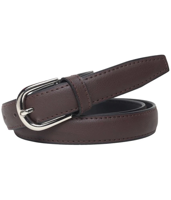 samtroh - PU Womens Skinny Belt ( Pack of 1 ) - None