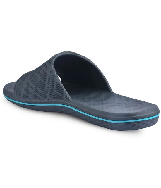 Paragon Grey Mens Slide Flip Flop - None