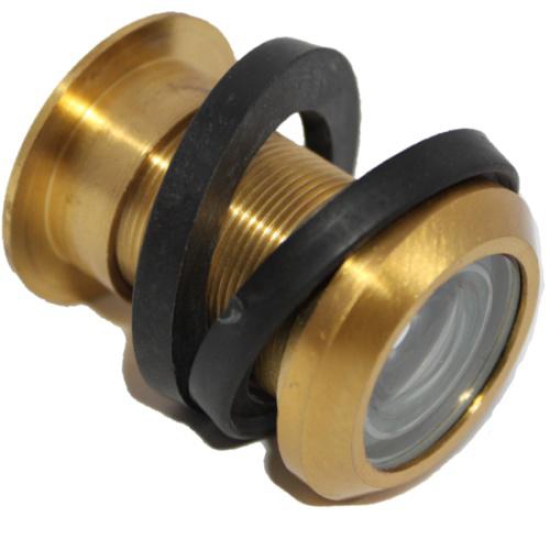 RiseOm Door Eye 180 Degree Viewer made of Brass-Chrome / 42mm Door Thickness / 1