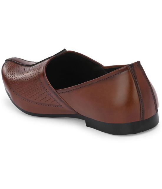 Leeport - Brown Mens Mojaris - None