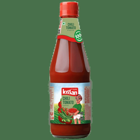 Kissan Twist Chilli Tomato Sauce, 500 gms