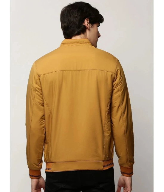 Showoff Nylon Mens Windcheater Jacket - Mustard ( Pack of 1 ) - None