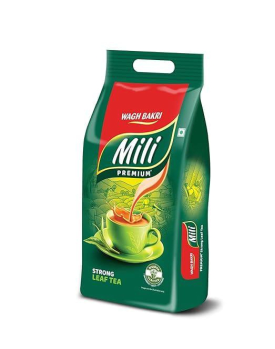 Wagh bakri Mili Leaf Tea | 1 Kg pack +  Green Elaichi 25 gm