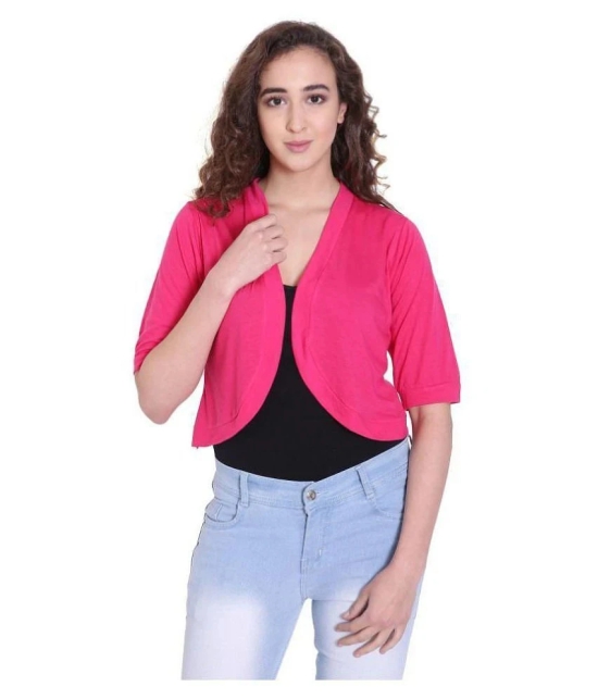 Affair Cotton Shrugs - Pink Single - S