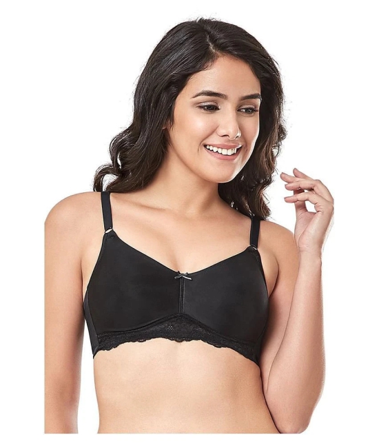 Everyde by Amante Polyamide Seamless Bra - Black Single - 34B