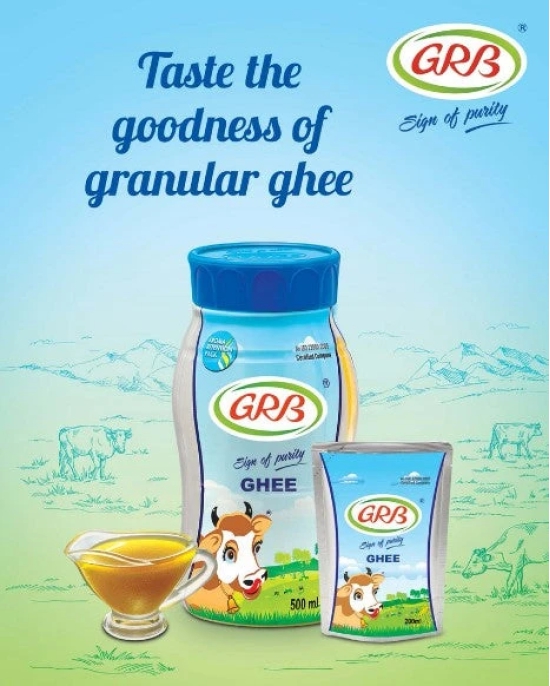 GRB Ghee-Buffalo Ghee 1L Pouch