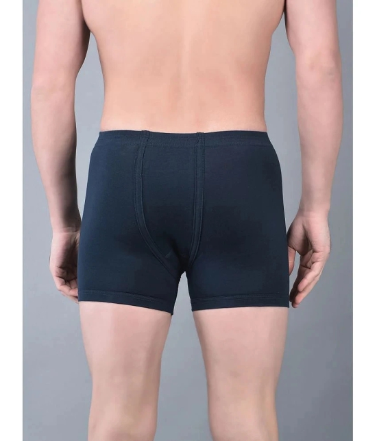 Pack of 2 Dollar Bigboss Assorted Solid Cotton Blend Men Trunk - None