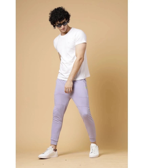 Rigo Lavender Cotton Mens Joggers ( Pack of 1 ) - None