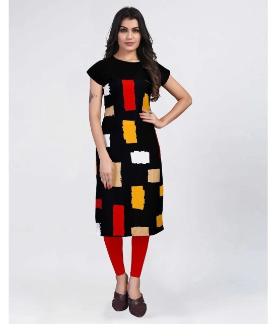 BROTHERS DEAL - Multicolor Crepe Womens Straight Kurti - None