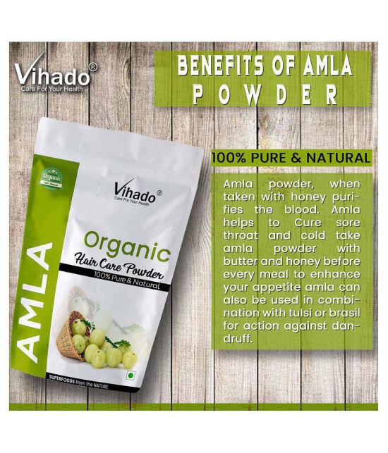 Vihado Natural Amla Powder For Hair Mask 200 g