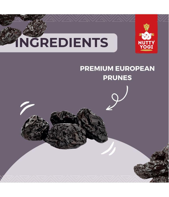 Nutty Yogi Prunes 700g | Dried Premium Pitted California Prunes Health Snack