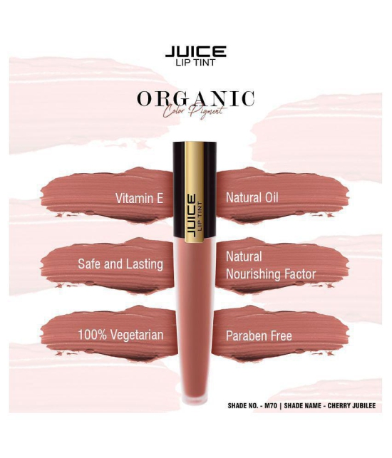 Juice Dusty,SunKissed,CamelNude,Cherry Nail Polish 102,111,251,M-70 Nude Glossy Pack of 4 37 mL