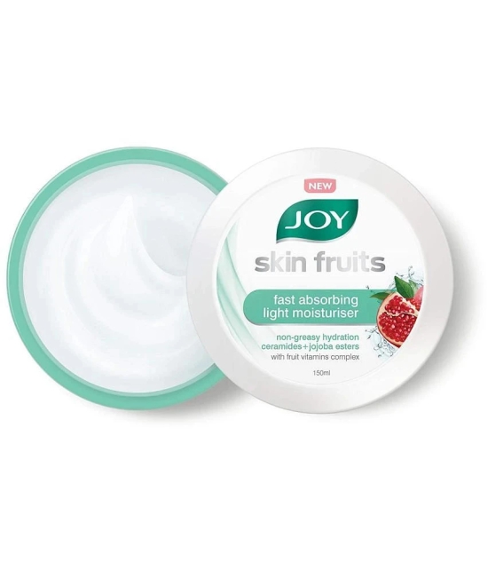 Joy Skin Fruits Fast Absorbing Light Moisturizer Face Cream, 150ml (Pack of 1)