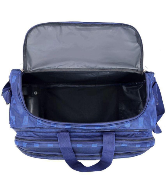 AXEN BAGS - Blue Polyester Duffle Trolley - Onesize