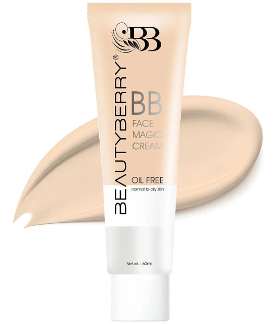 Beauty Berry Matte Cream For Normal Skin Light Foundation 60ml, (Shade - 03)