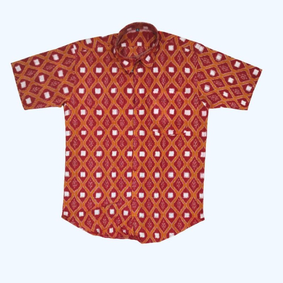 Sambalpuri Cotton Gents Shirt