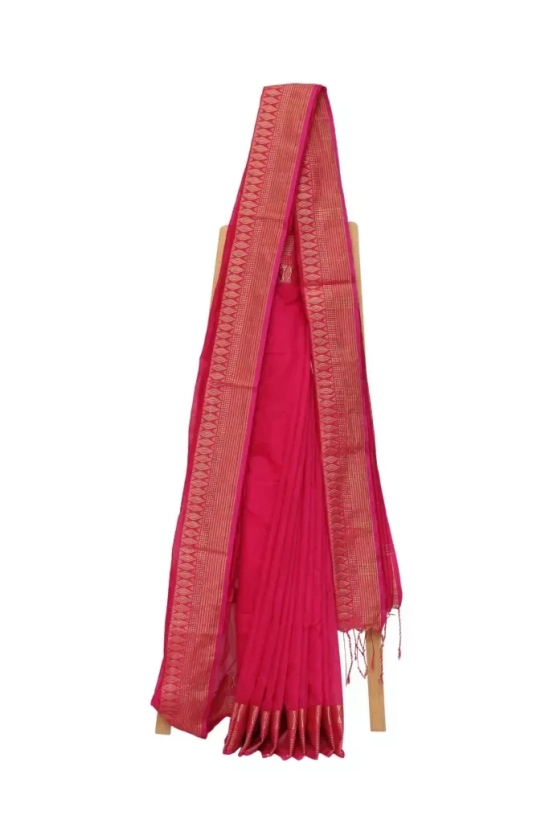 Tisser Cotton silk saree with blouse piece