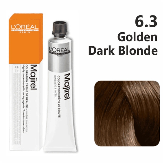 Loreal Professional Majirel Hair Color 50G 6.3 Golden Dark Blonde