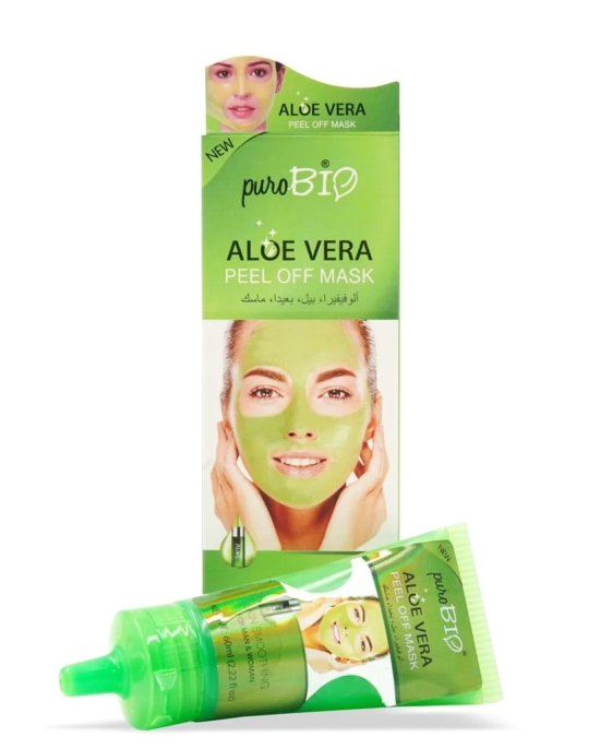 Purobio Aloe Vera Peel off Facial Mask - 60ml