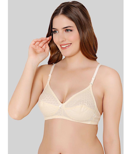 Bodycare Beige Cotton Non Padded Womens Everyday Bra ( Pack of 1 ) - None