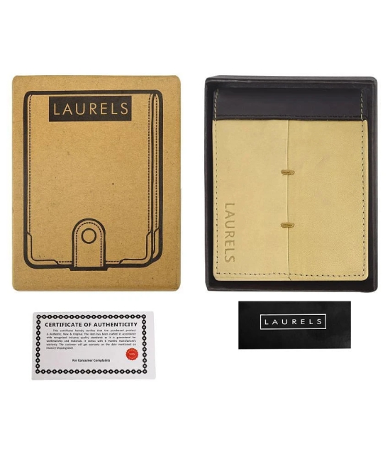 Laurels Tan Formal Regular Wallet