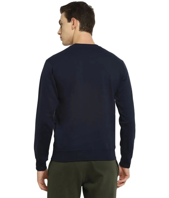 YUUKI Blue Cotton Blend Fleece Sweatshirt Single Pack - M