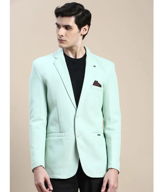 Showoff Cotton Blend Mens Blazer - Green ( Pack of 1 ) - None