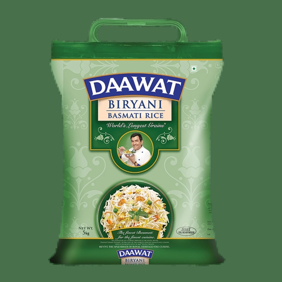 Daawat Basmati Rice/Basmati Akki - Biryani, 1 Kg Pouch