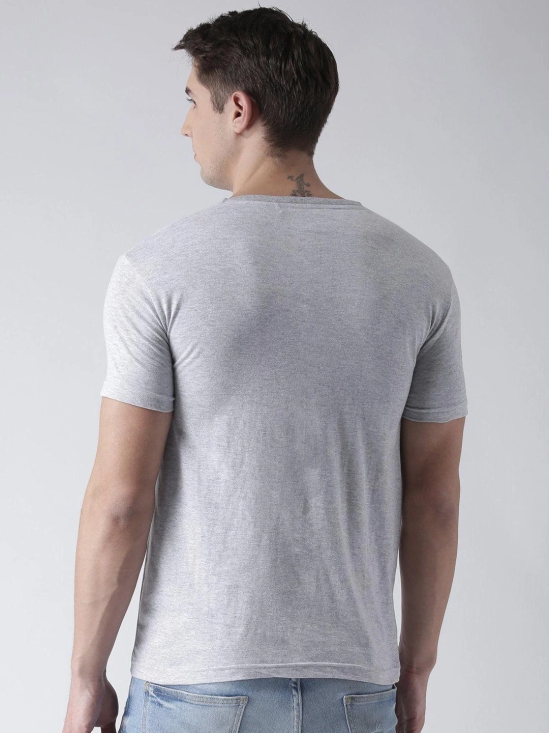 Young Trendz Bio-Wash Cotton Half Sleeve WOLVARIN Graphic Printed GREY T-Shirt-GREY / Large / 100% Bio Wash Cotton