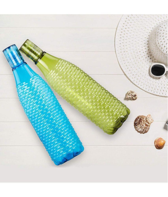 Oliveware - Multicolour Water Bottle 1000 mL ( Set of 3 ) - Multicolour