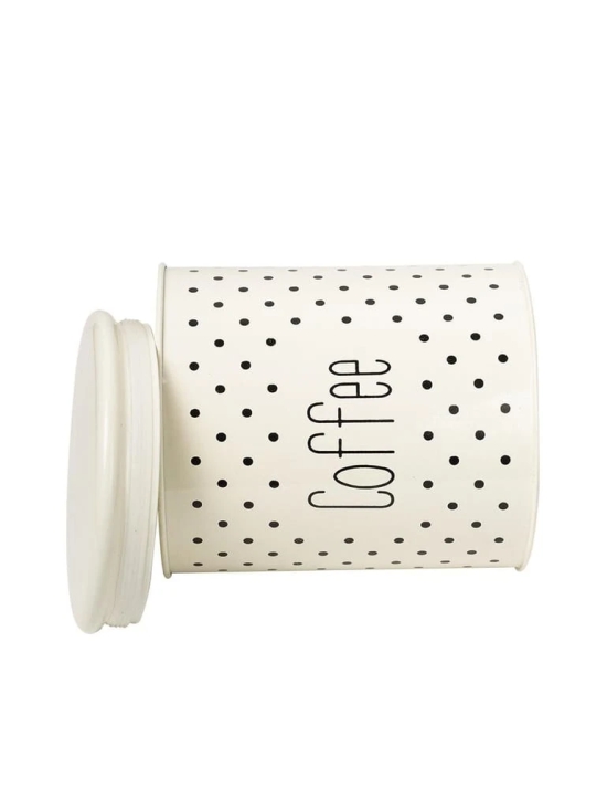 Stylish Ivory Coffee Jar