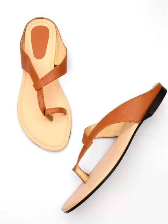 Women Tan Casual Sandal