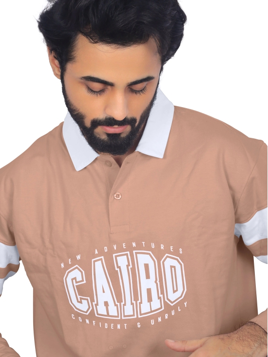 Cairo Pink Polo T-Shirt-S / Pink